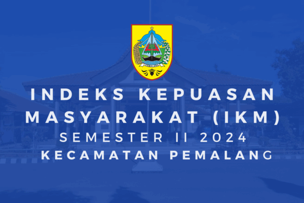 Indeks Kepuasan Masyarakat Kecamatan Pemalang Semester II Tahun 2024