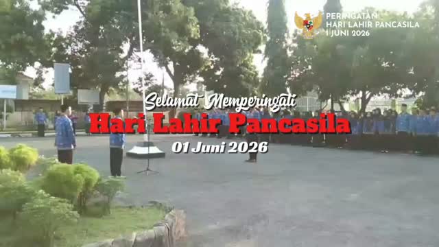 Upacara Bendera Memperingati Hari Lahir Pancasila tahun 2026 di Kecamatan Pemalang

#berakhlak 
#kecamatanpemalang 
#banggamelayanibangsa
